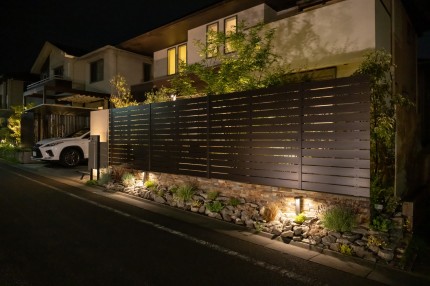 夜のライティング