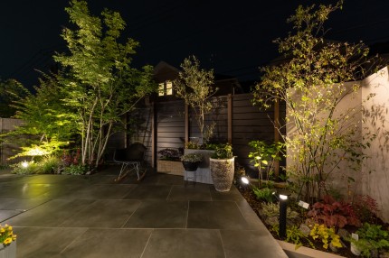 夜のライティング