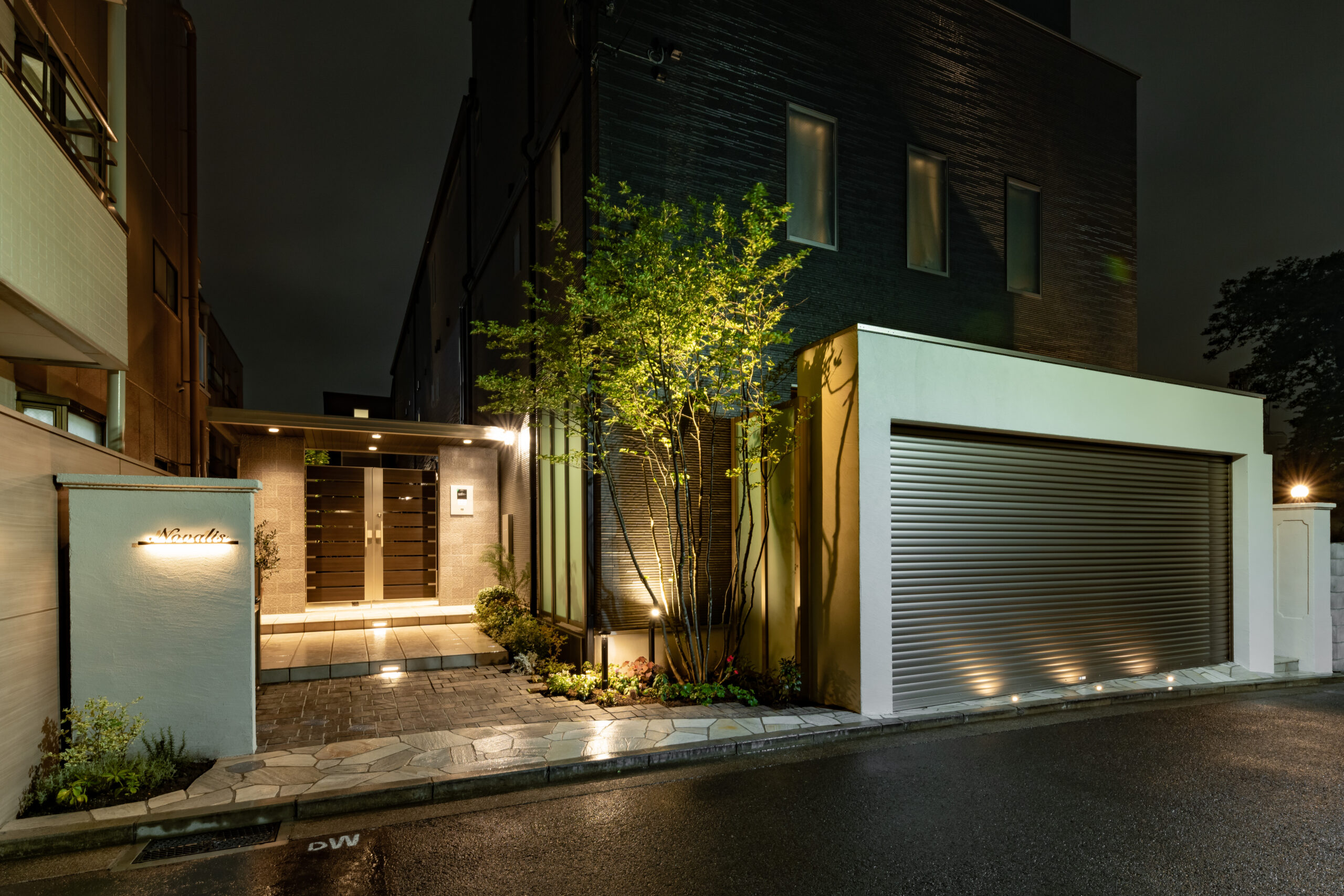 Novalis 新築マンション外構