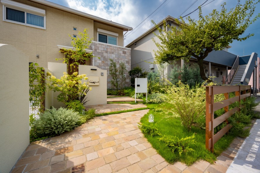 アプローチ舗装