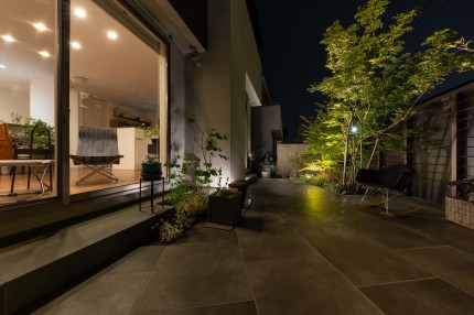 夜のライティング